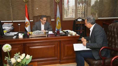 محافظ الغربية يناقش الموقف التنفيذي لمشروعات المحافظة 