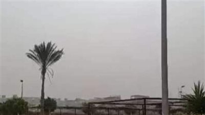 غطاء سحابي ونشاط للرياح المثيرة للرمال والأتربة بالفيوم 