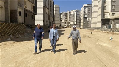 رئيس جهاز القاهرة الجديدة يتفقد مشروع سكن مصر وكمبوند جنة
