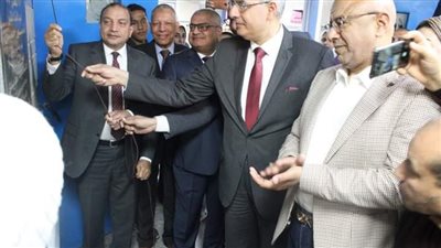افتتاح تجديد جناح العمليات الكبرى بمستشفيات جامعة بني سويف