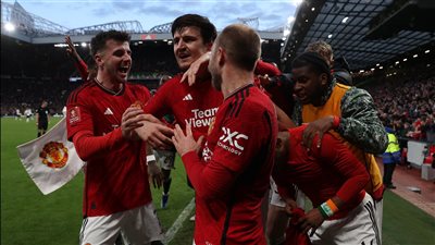 مباريات نصف نهائي كأس الاتحاد الإنجليزي بعد تأهل مانشستر يونايتد 