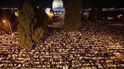 55 ألف مصل أدوا صلاتي العشاء والتراويح في رحاب 