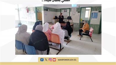 ندوة للتوعية فى مجال السلامة والصحة المهنية بالقطاع الصحي بشمال سيناء 