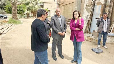 المبانى التاريخية نجت من دمار حريق الأهرام