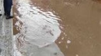 شبين القناطر تحت حصار الثلج والامطار 