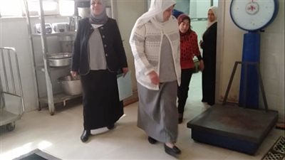 وكيل تعليم الفيوم تتابع أعمال الصيانة فى مدرسة النور للمكفوفين 