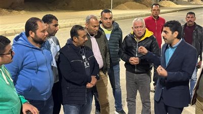 رئيس جهاز العبور الجديدة يتفقد المشروعات القومية