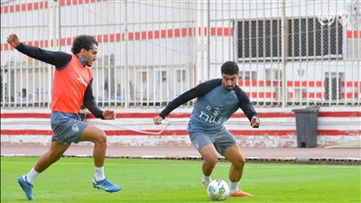 تقسيمه قويه فى ختام مران الزمالك 