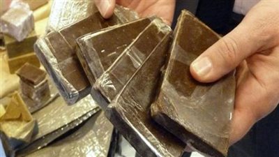  ضبط كميات من المواد المخدرة بحوزة عنصرين إجراميين 