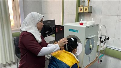 تشغيل أحدث جهاز بصعيد مصر 