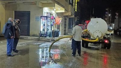 محافظ الشرقية يوجه بالتواجد في الشوارع للتأكد من شفط مياه الأمطار 