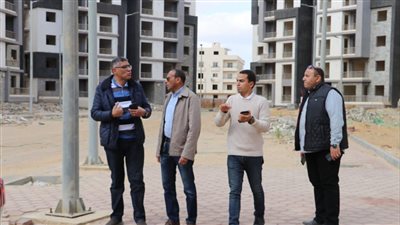 رئيس جهاز 6 أكتوبر يتفقد مشروع 