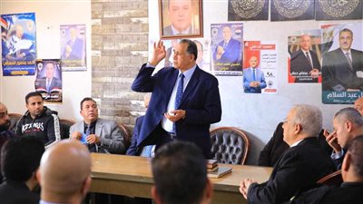 نقيب المحامين يتفقد غرف الأعضاء بمجمع محاكم طنطا والمحلة