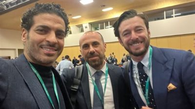 هاني سعيد يشارك في قمة transfer room بروما 