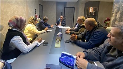 اجتماع تنسيقي في جهاز دمياط الجديدة لإنشاء محطة محولات كهرباء جديدة