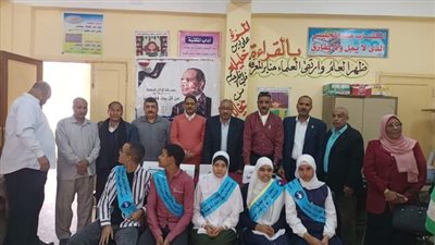 البلابيش الإعدادية تحصد المركز الأول فى منافسات أوائل الطلاب بقنا