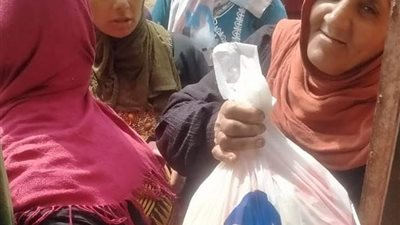 توزيع 164 طن سكر بسعر 27 جنيهًا للكيلو بقرى القليوبية