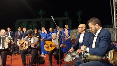 فرق الموسيقى العربية تحيى ثالث “ليالي رمضان”بساحة أبو الحجاج بالأقصر