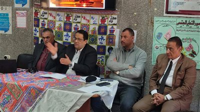 وكيل تعليم الغربية يعقد اجتماع لمناقشة   تفعيل برتوكول مبادرة 