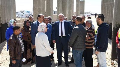 رئيس جامعة قناة السويس يُوجه بسرعة الانتهاء من أعمال الإنشاءات لمبنيي كلية الهندسة والاختبارات الإلكترونية 