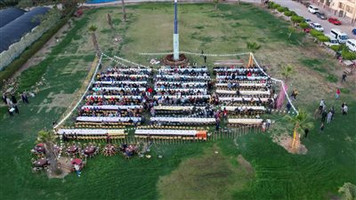  حفل افطار  جماعى للعمالة  المؤقتة بجامعة طنطا