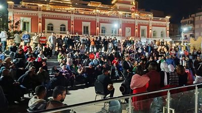 ليالي رمضان تشهد إقبالا كثيفًا بميدان السواقي بالفيوم   