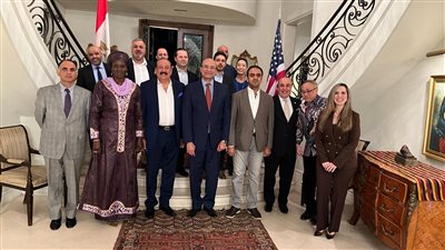 إفطار القنصل العام في لوس مع ممثلي البعثات والاتحاد العام للمصريين في الخارج