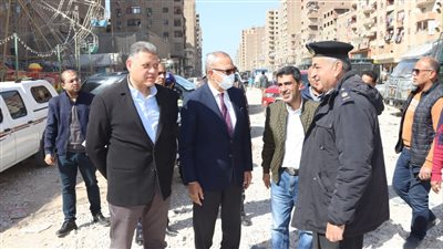 محافظ القليوبية يتابع منظومة النظافة الجديدة بأحياء غرب وشرق شبرا الخيمة 