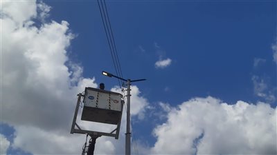 رفع كفاءة منظومة الإنارة العامة بمركزى دسوق وقلين 