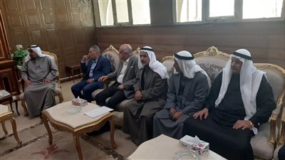 محافظ شمال سيناء يستقبل مشايخ بئر العبد