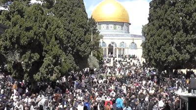صلاة الجمعة من المسجد الأقصى (بث مباشر)