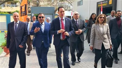 مدير تعليم الإسكندرية  يستقبل  مدير بعثة الوكالة الأمريكية للتنمية الدولية