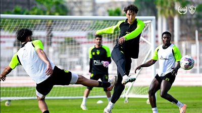 برنامج تدريبى خاص لرباعى الزمالك الشاب 