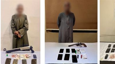 الأمن يكثف حملاته في الأقصر ويضبط تجار الحشيش والشابو