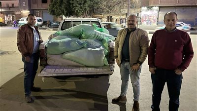 ضبط 750 كيلو دقيق قبل بيعه في السوق السوداء بالفيوم 