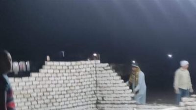 حملات لإزالة التعديات وصيانة كشافات الإنارة بمركز سنورس 