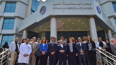 وفد فرنسي يزور عددًا من وحدات ومستشفيات هيئة الرعاية الصحية بالإسماعيلية