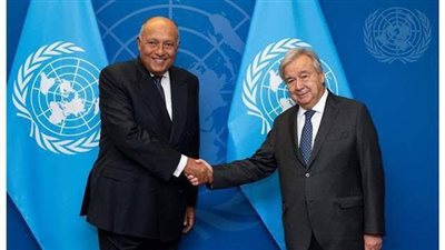 وزير الخارجية يستقبل الأمين العام للأمم المتحدة.. غدًا