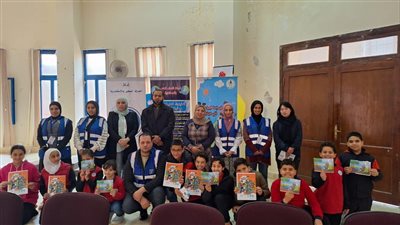 مياه الإسكندرية تستمر في أنشطة التوعية بمدارس برج العرب 