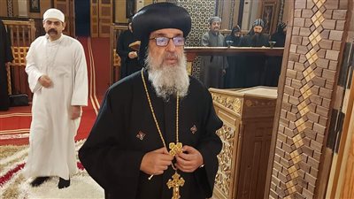 الأنبا مقار يشهد رسامة ٣ رهبان جدد بدير العذراء..بالصور