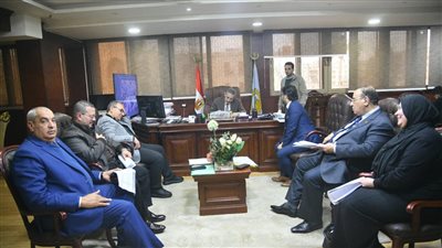 محافظ الغربية يلتقي أعضاء مجلس النواب لبحث مطالب المواطنين
