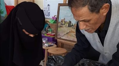 ورشة معلقات من الجلد الطبيعى بقصر ثقافة العريش 