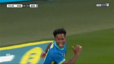 أندريك يقود البرازيل للفوز على إنجلترا (فيديو)