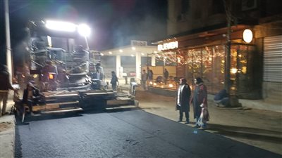 محافظ الغربية يتابع استكمال رصف شارع البحر بالمحلة الكبرى  