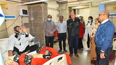 محافظ أسيوط يتفقد أعمال التطوير الجارية بمستشفى الصدر