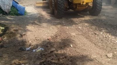 تمهيد وتسوية الطرق بالوحدات المحلية في المحلة 