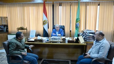 سكرتير عام الإسماعيلية يستقبل لجنة من وزارة التنمية المحلية