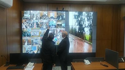 غرفة عمليات البحيرة تتابع عدم إستقرار الأحوال الجوية  