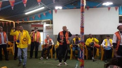 عرض فني لفرقة الإسماعيلية للآلات الشعبية بقصر الثقافة 