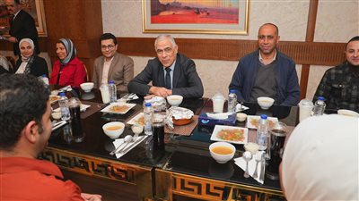 النائب العام يشهد إفطار رمضان مع موظفي النيابة العامة